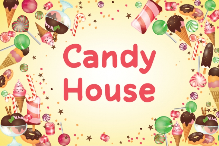 Candy House Font Download