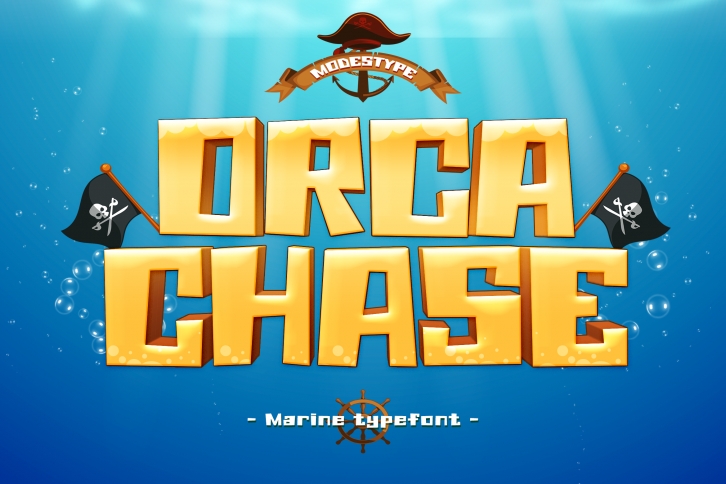 Orca Chase Font Download