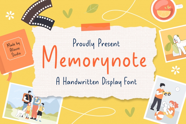 Memorynote Font Download