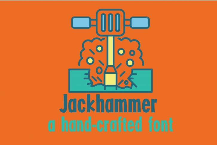 ZP Jackhammer Font Download