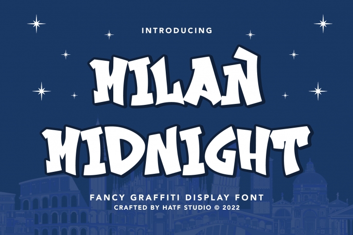 Milan Midnight Font Download
