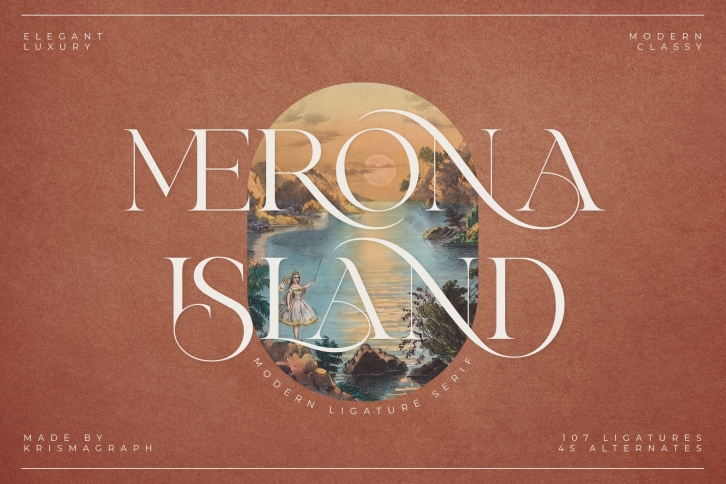 Merona Island Font Download