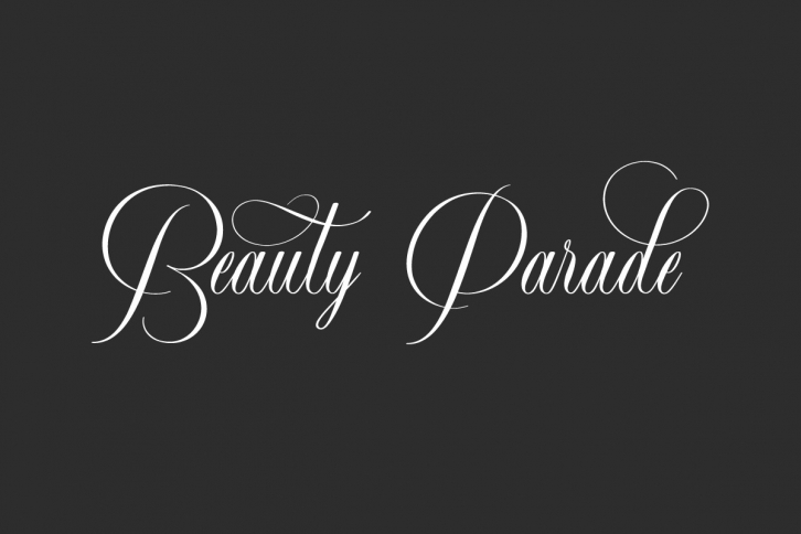 Beauty Parade Font Download