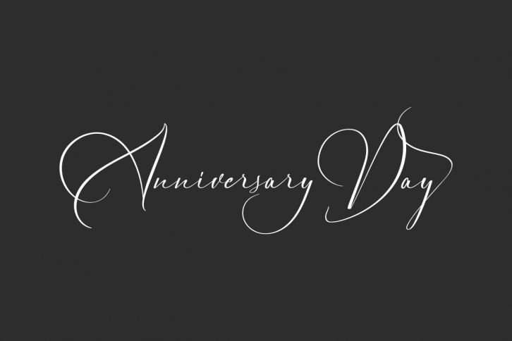 Anniversary Day Font Download