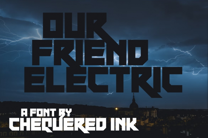 Our Friend Electric Font Download