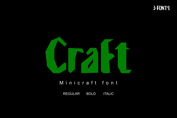 Craft Font Download
