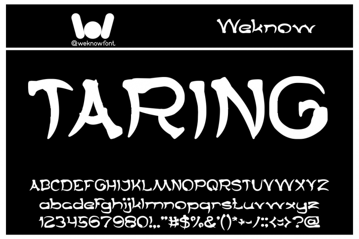 Taring Font Download