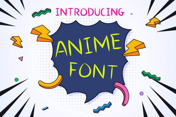 Anime Font Download