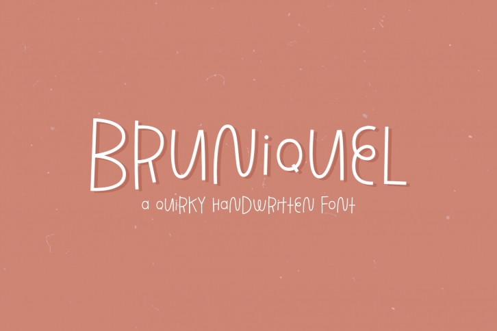Bruniquel Quirky Handwritten Font Download