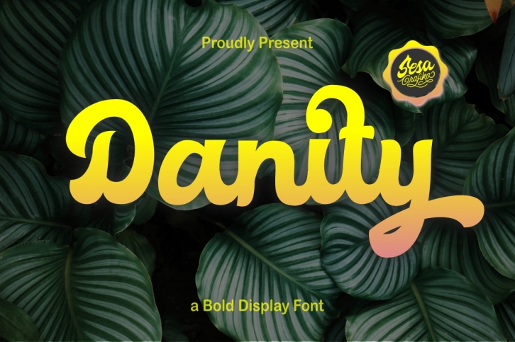 Danity Font Download