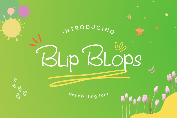 Blip Blops Font Download