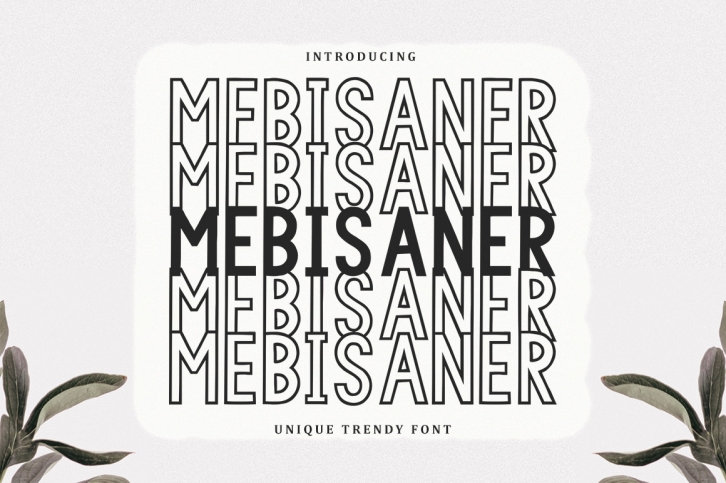 Mebisaner Font Download