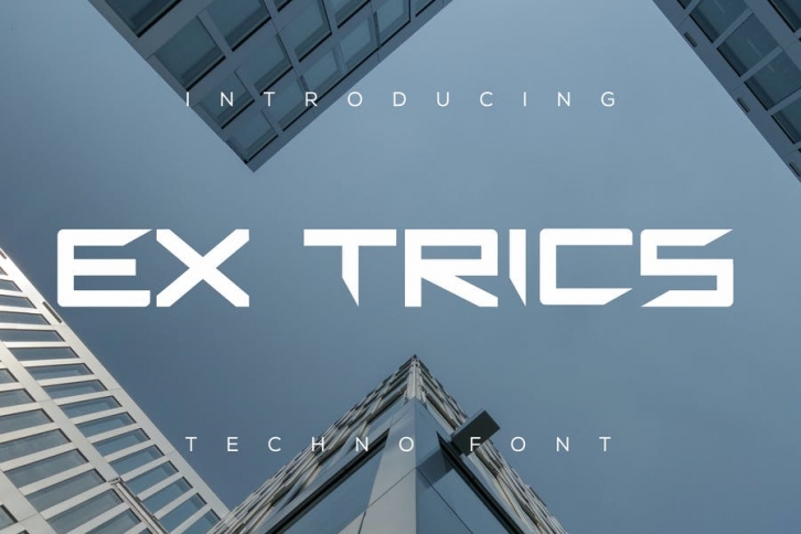 Ex Trics Font Font Download