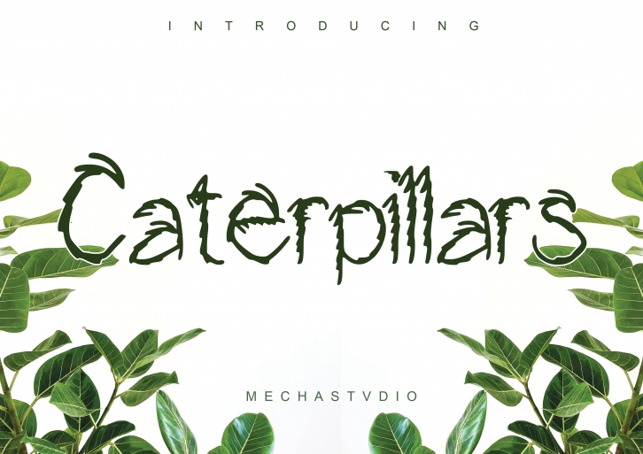 Caterpillars Font Download