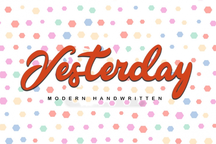 Yesterday Font Download