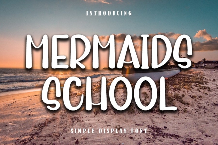 Mermaids School Font Download