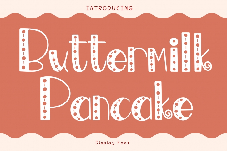Buttermilk Pancake Font Download