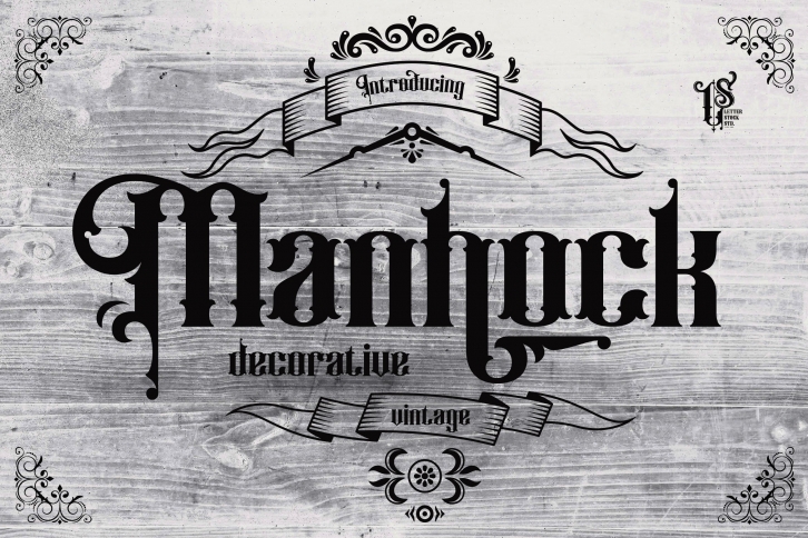 Manhock Font Download