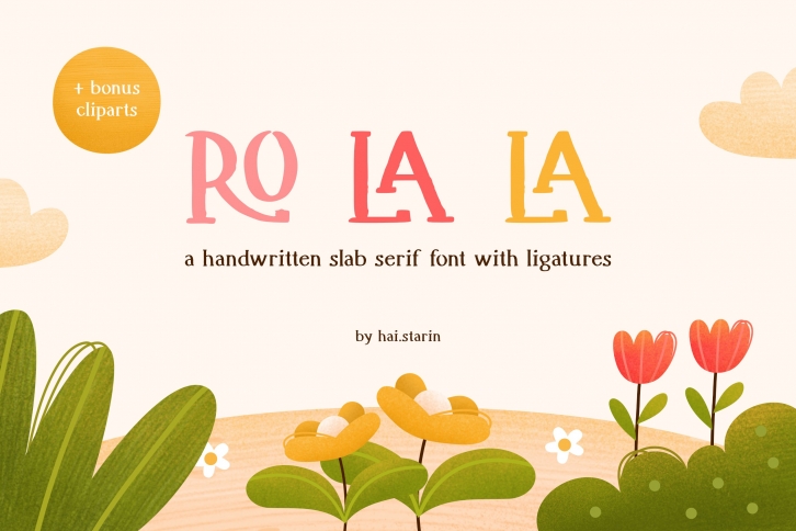 RO LA LA Font Download