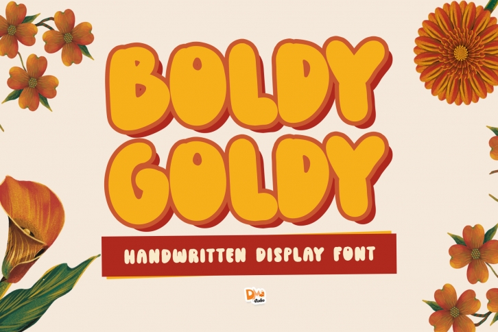 Boldy Goldy Font Download