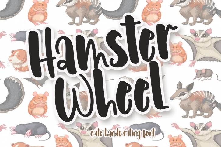 Hamster Wheel Font Download
