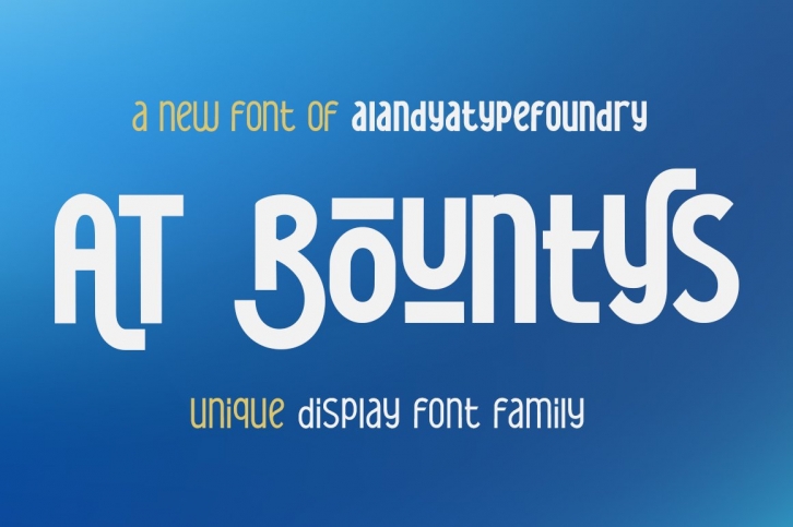 AT Bountys Font Download