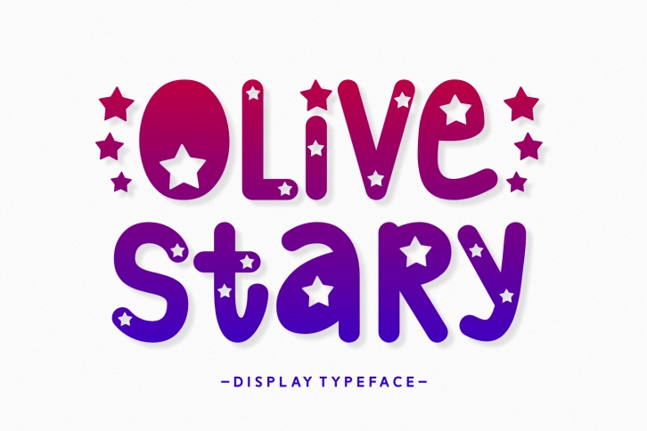 Olive Stary Font Download
