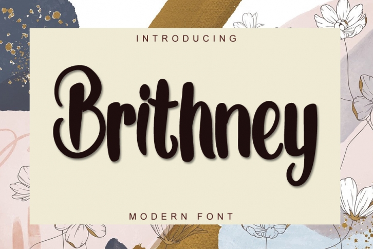 Brithney Font Download