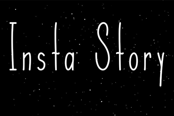 Insta Story Font Download