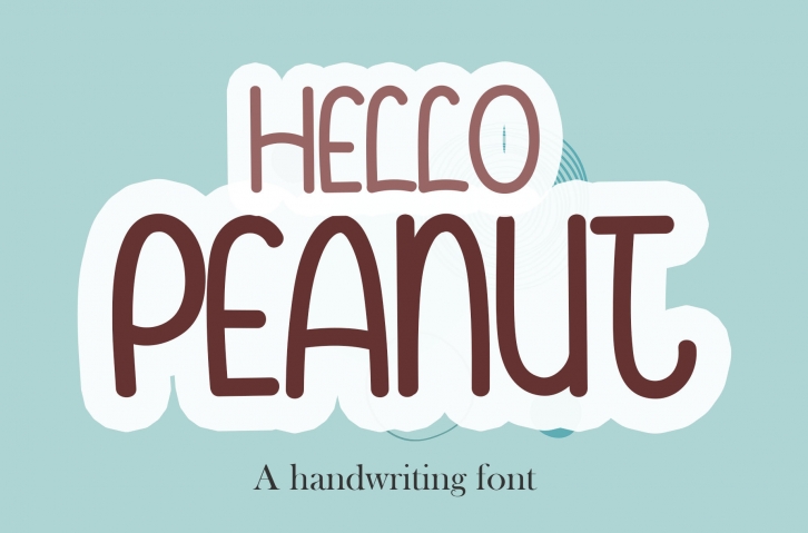 Hello Peanut Font Download