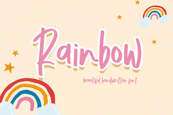 Rainbow Font Download