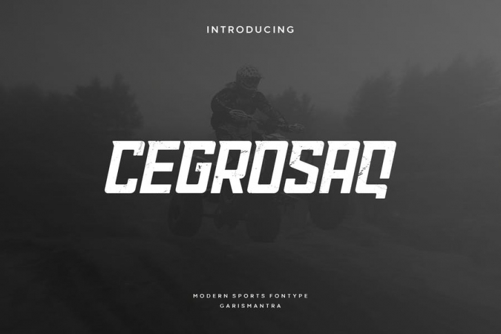 Cegrosaq Font Download