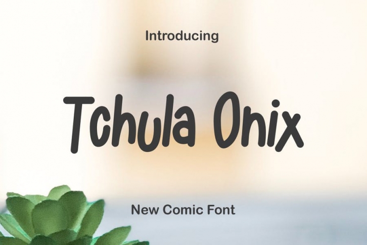 Tchula Onix Font Font Download