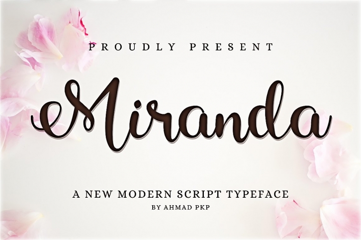 Miranda Modern Script Font Download