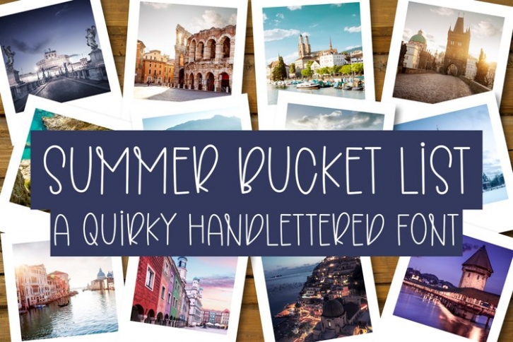 Summer Bucket List Font Download