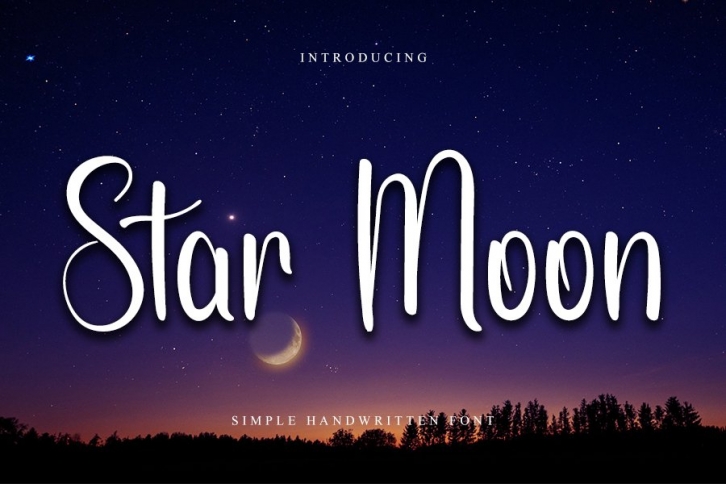 Star Moon Font Download