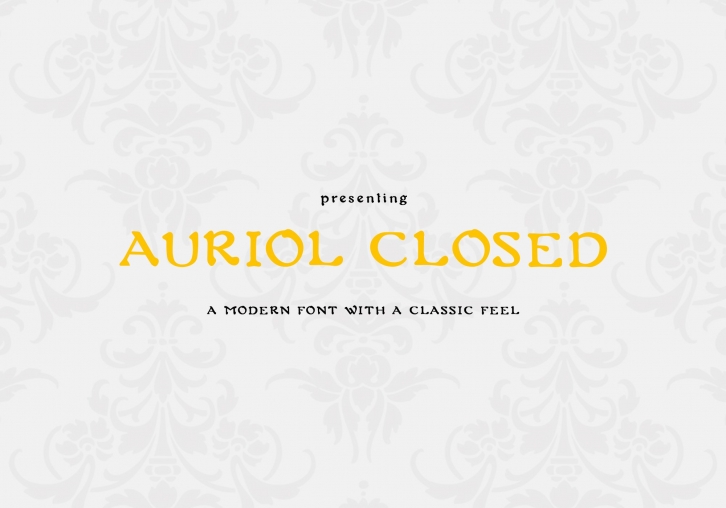 Auriol Closed Font Download