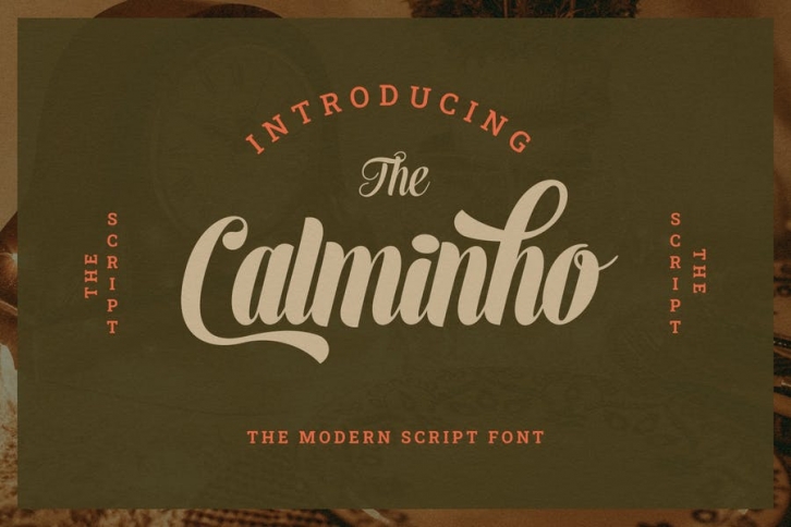 Calminho Bold Script Font Font Download