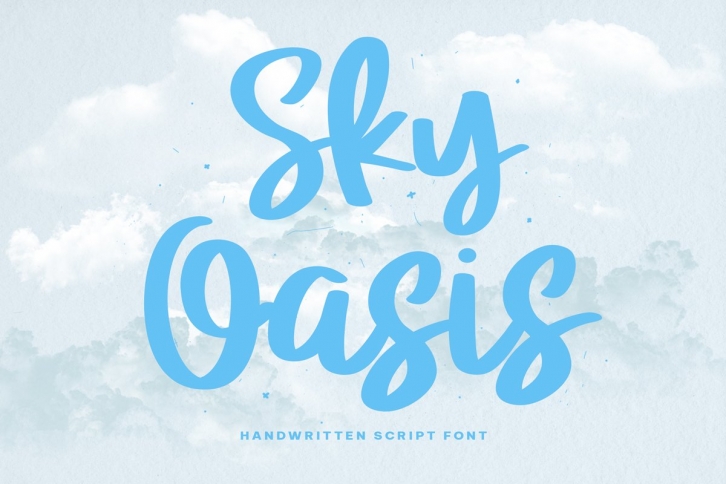 Sky Oasis Script Font Download