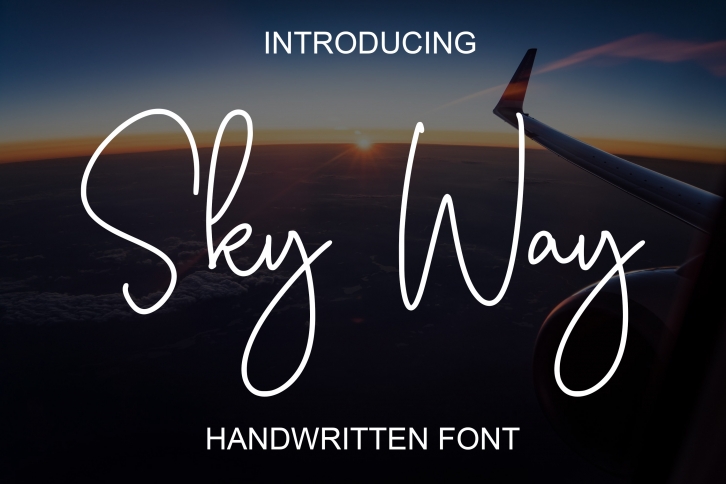Sky Way Font Download