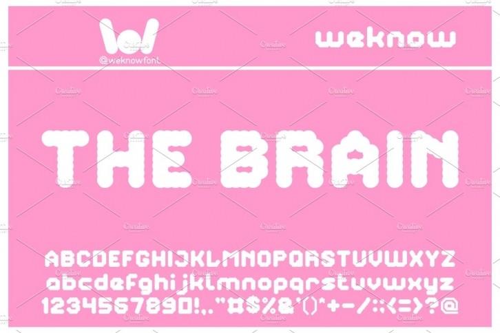 The Brain font Font Download