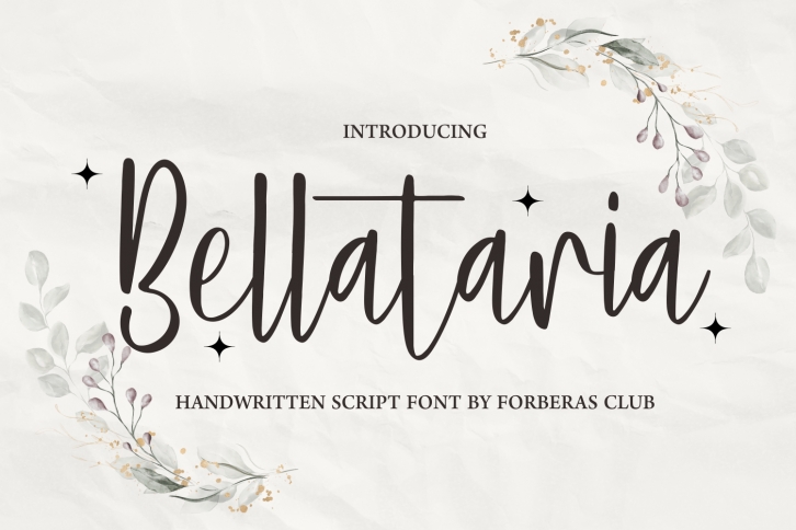Bellataria Font Download