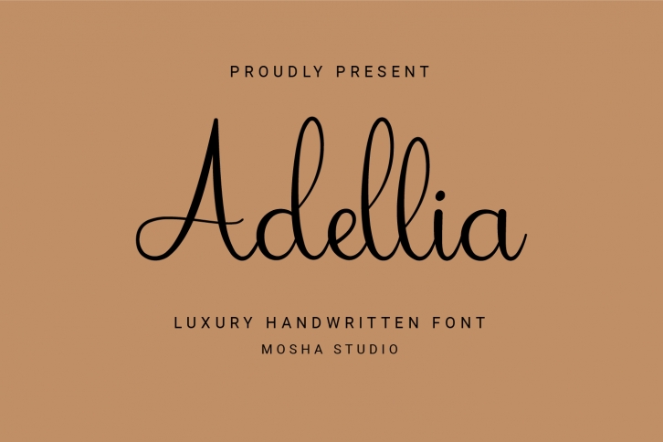 Adellia Font Download