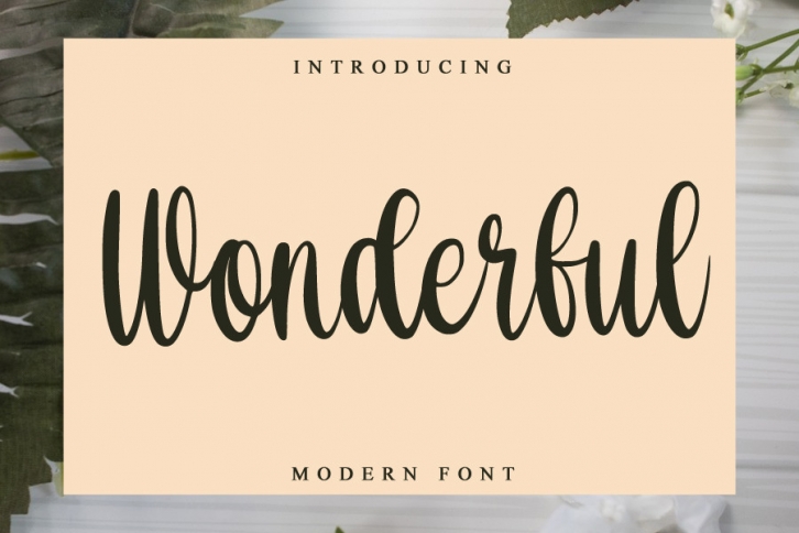 Wonderful Font Download