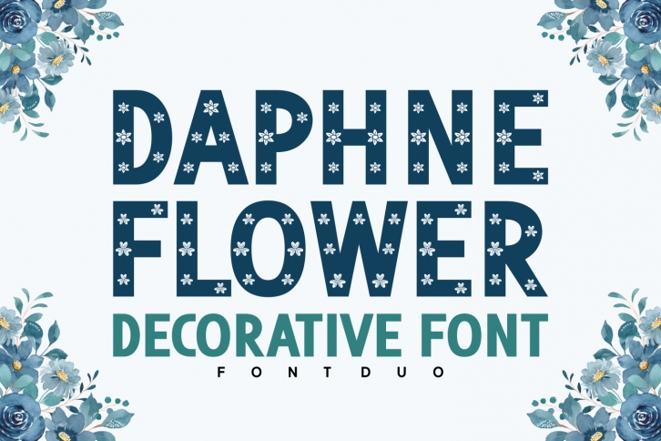 Daphne Flower Font Download
