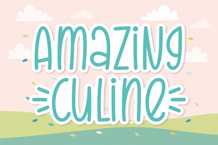 Amazing Culine Font Download