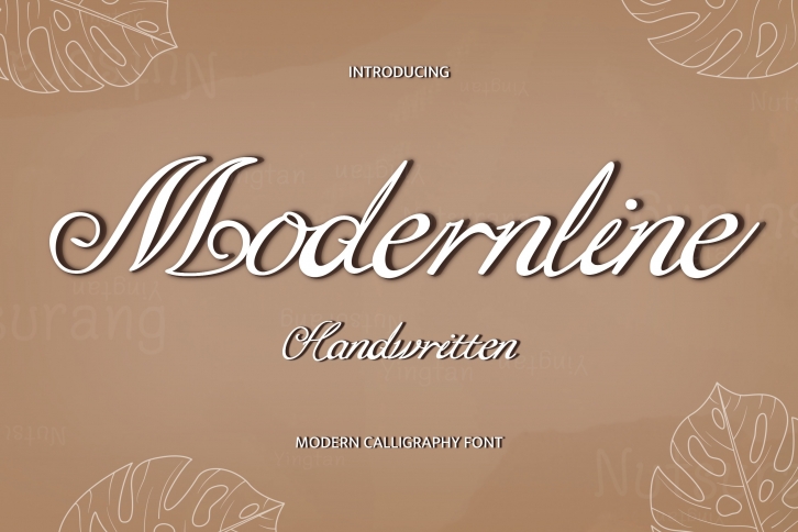 Modernline Font Download
