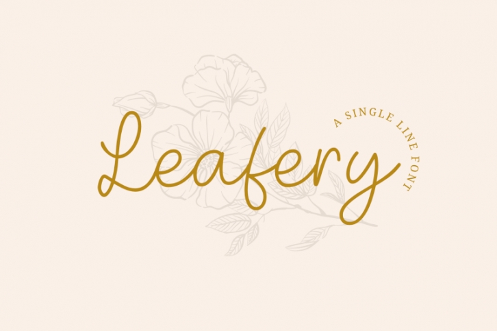 Leafery Font Download