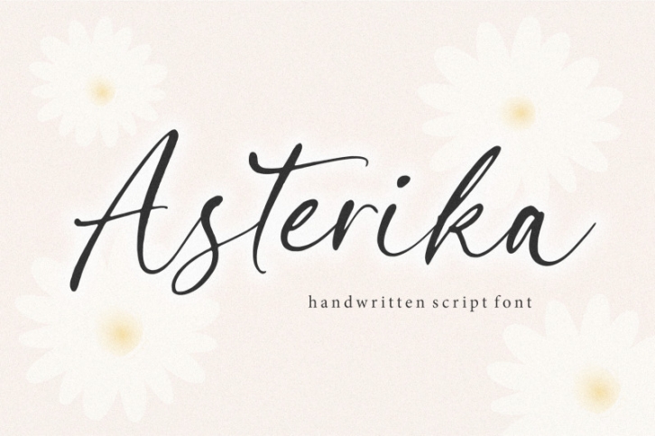 Asterika Handwritten Script Font Font Download