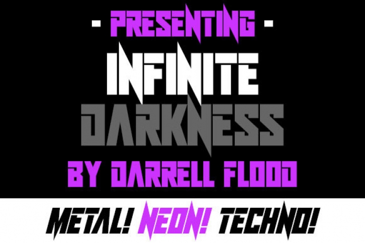 Infinite Darkness Font Download